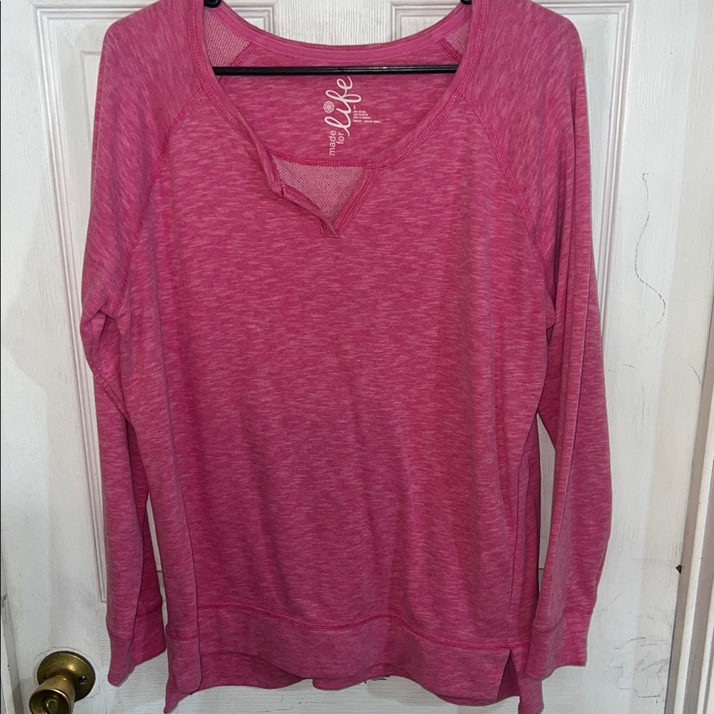 Made for Life - Women’s size Large Long Sleeve Top